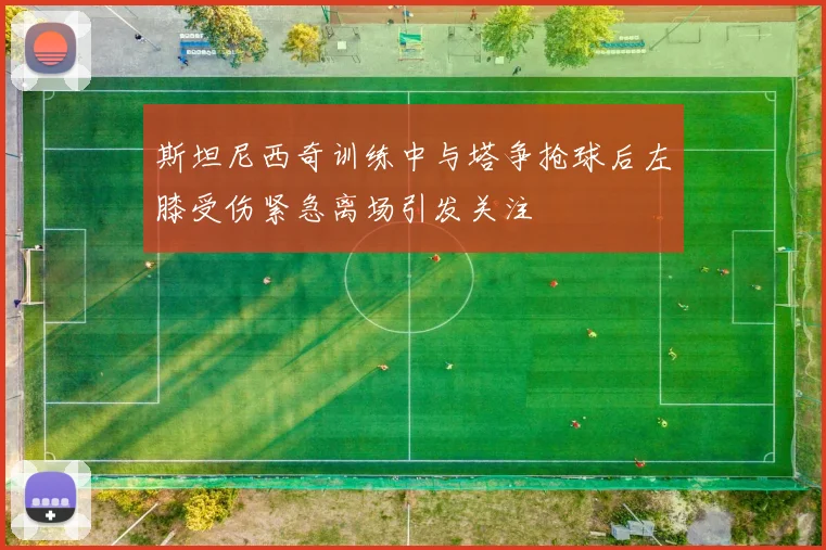 斯坦尼西奇训练中与塔争抢球后左膝受伤紧急离场引发关注